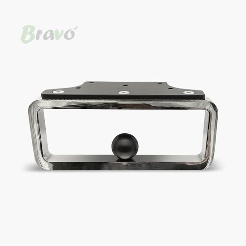 Ніжка меблева Bravo Frame D хром-чорний