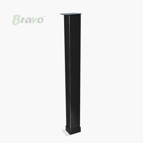 Ніжка меблева Bravo Tower 40*40*400, чорний