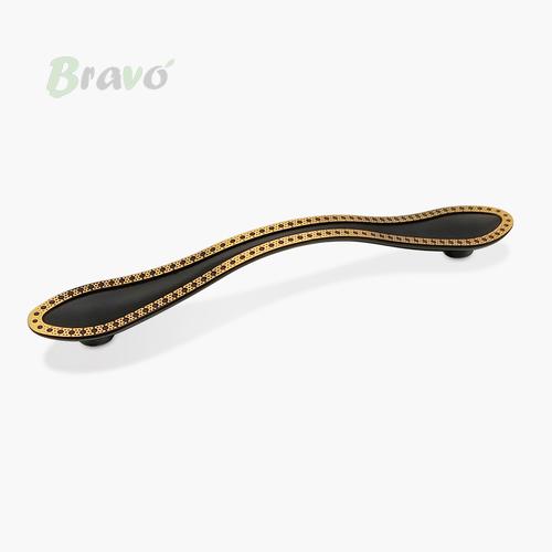 Ручка Bravo Orchid/ 128, чорний+золото