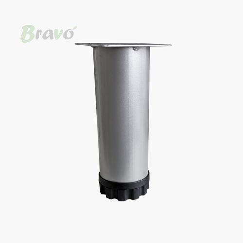 Ніжка меблева Bravo Barrel D51 матовий хром, 150 мм