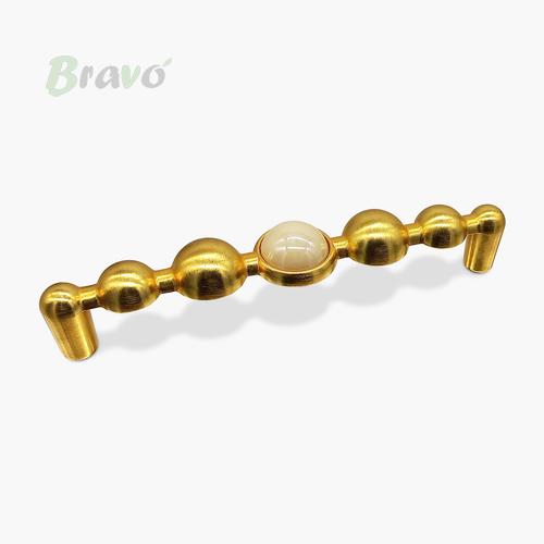 Ручка Bravo Pearl ball/ 128, матове золото