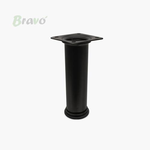 Ніжка меблева Bravo Stump D32 чорна, 120 мм