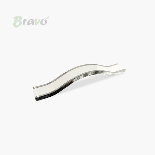 Ручка Bravo Contour/ 160, хром+біла