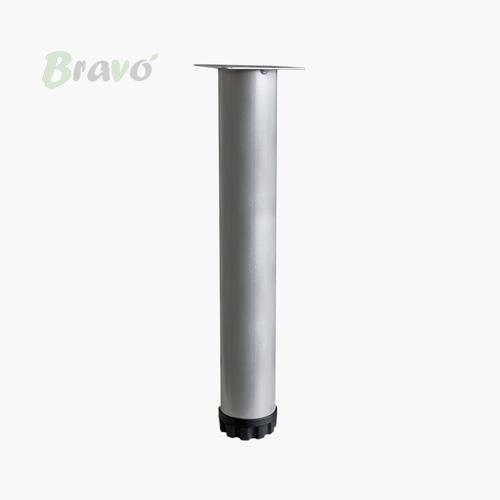 Ніжка меблева Bravo Barrel D51 матовий хром, 400 мм