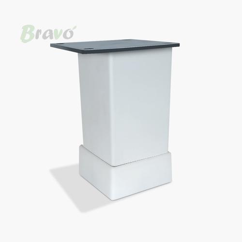 Ніжка меблева Bravo Tower 40*40*80, білий