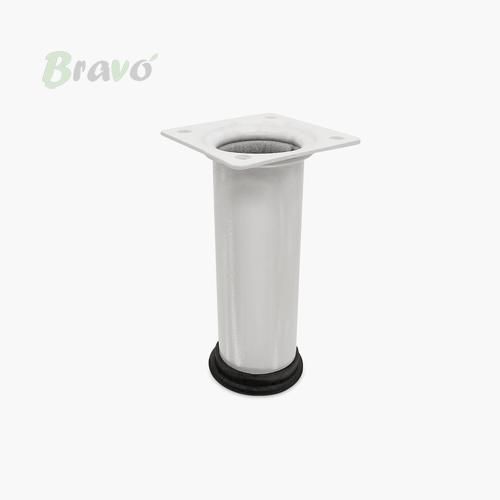Ніжка меблева Bravo Stump D32 біла, 100 мм