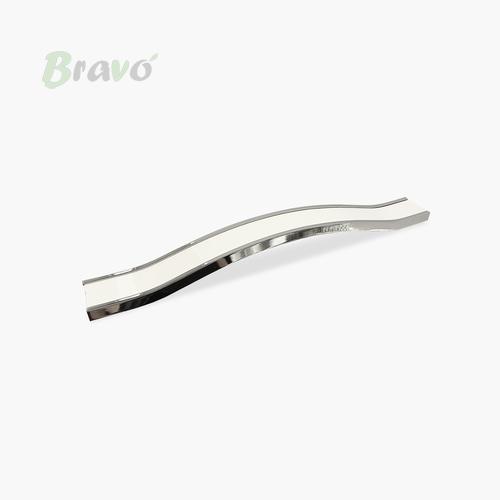 Ручка Bravo Contour/ 224, хром+ біла