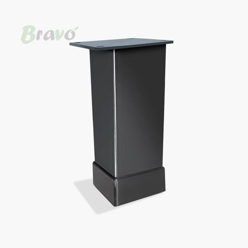 Ніжка меблева Bravo Tower 40*40*100, антрацит