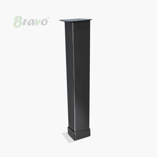Ніжка меблева Bravo Tower 40*40*250, антрацит