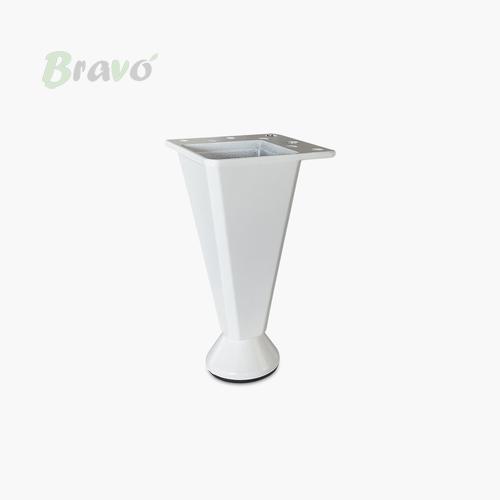 Ніжка меблева Bravo Pyramid 100, біла