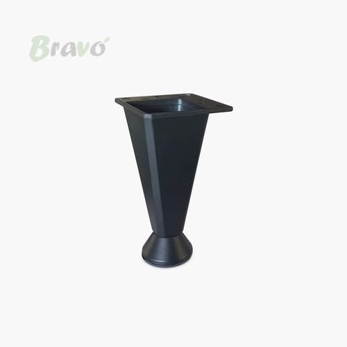 Ніжка меблева Bravo Pyramid 100, чорна